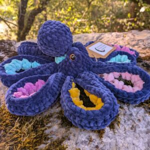 Pieuvre amigurumi crochet (5)