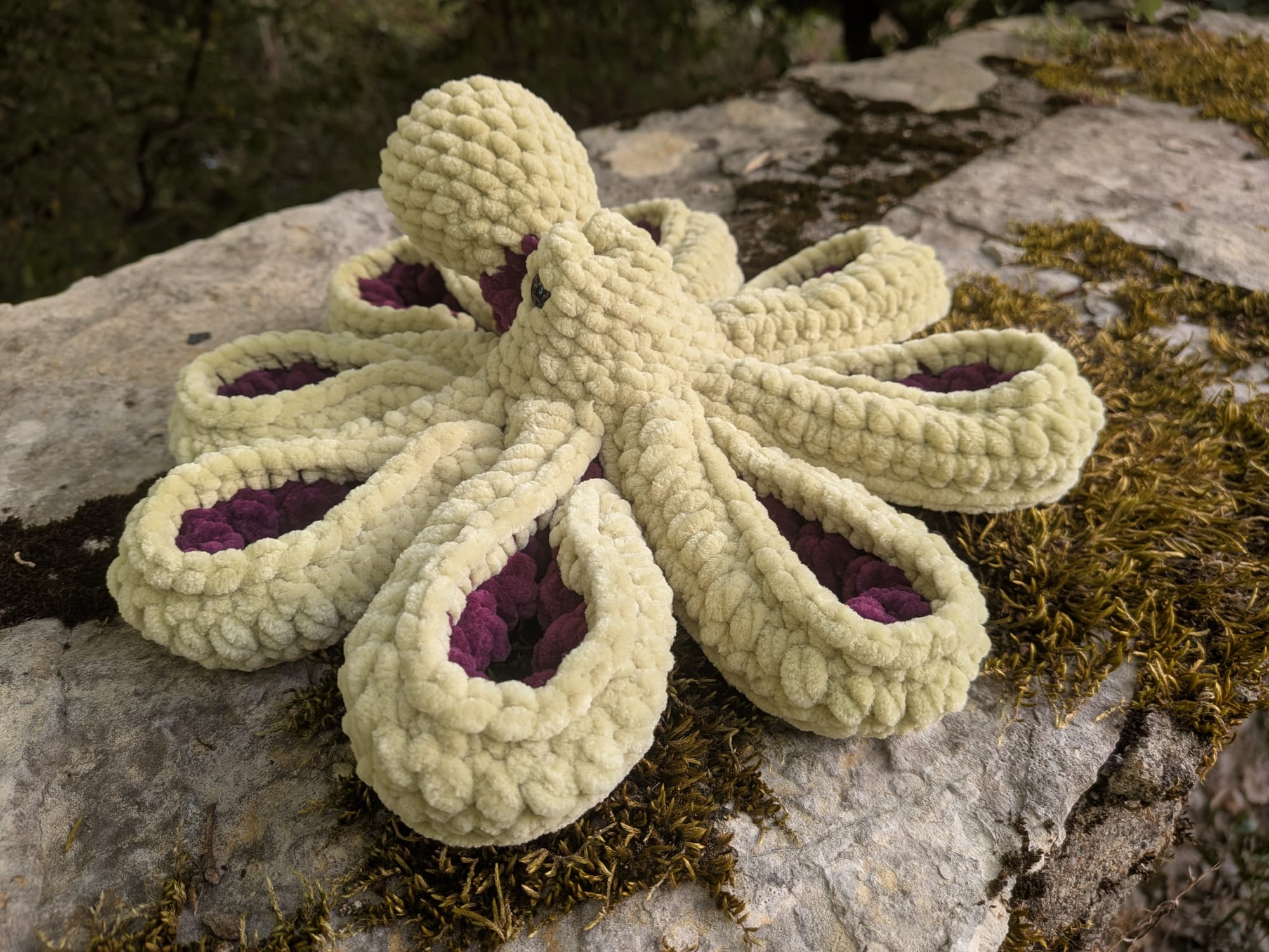 Pieuvre amigurumi crochet
