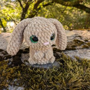 Lapin amigurumi crochet kawaii